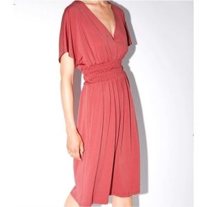 Zara elastic waistband dress
